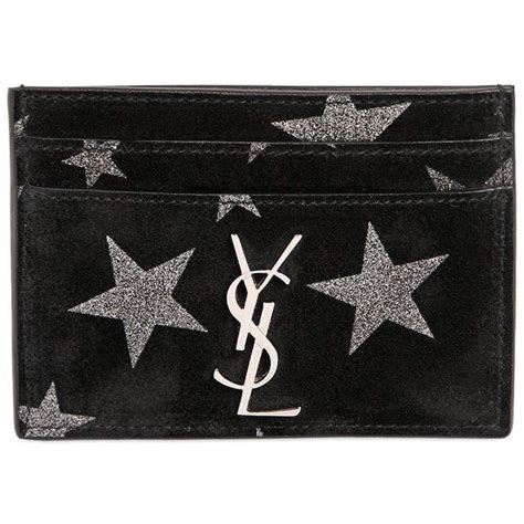 ysl star card|Saint Laurent Wallets & Card Cases for Women .